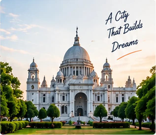 Victoria Memorial, Kolkata, at sunrise